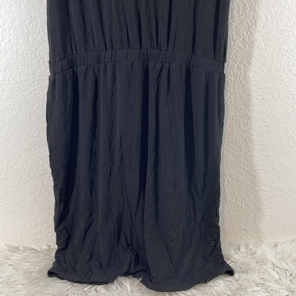 32 DEGREES Dress Size Large Ladies' Soft Lux Short Sleeve Black With Pockets New - Picture 8 of 15